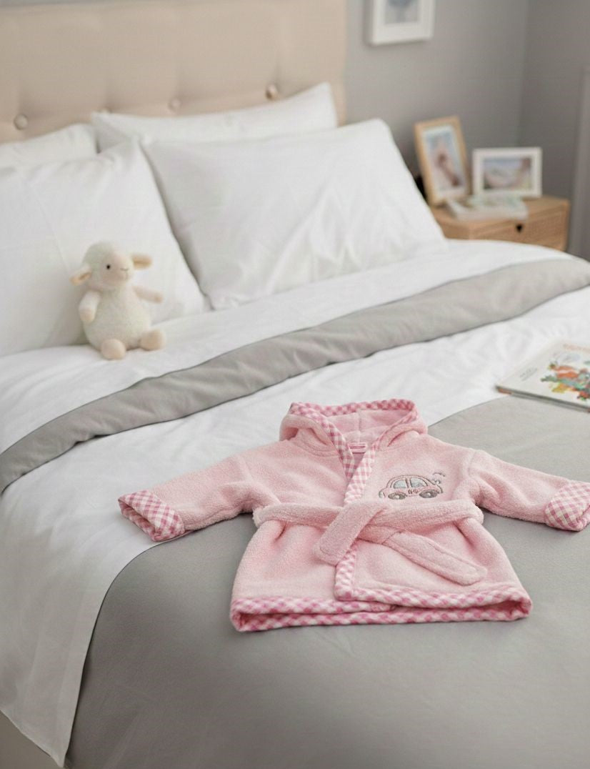 Little cloud Hooded Bath Robe