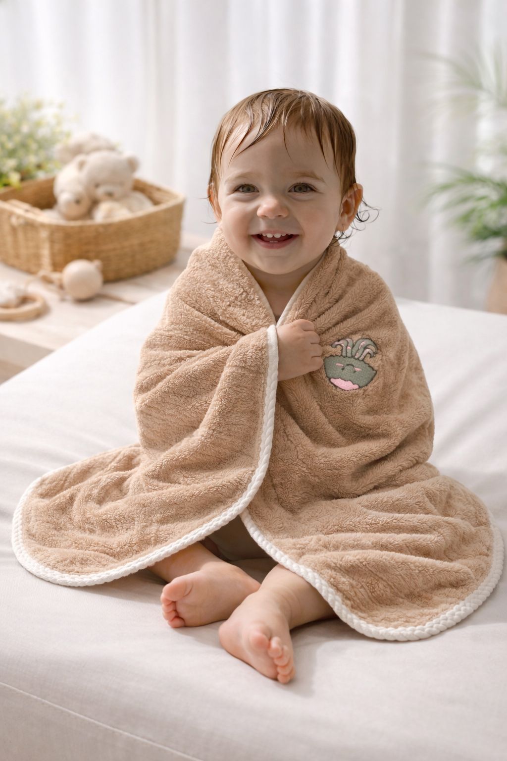 Little Bloom Bath Warp (Towel )